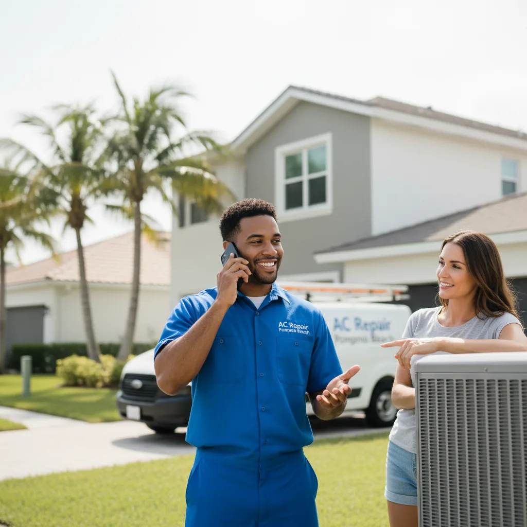 AC Repair Pompano Beach customer support in Suncook